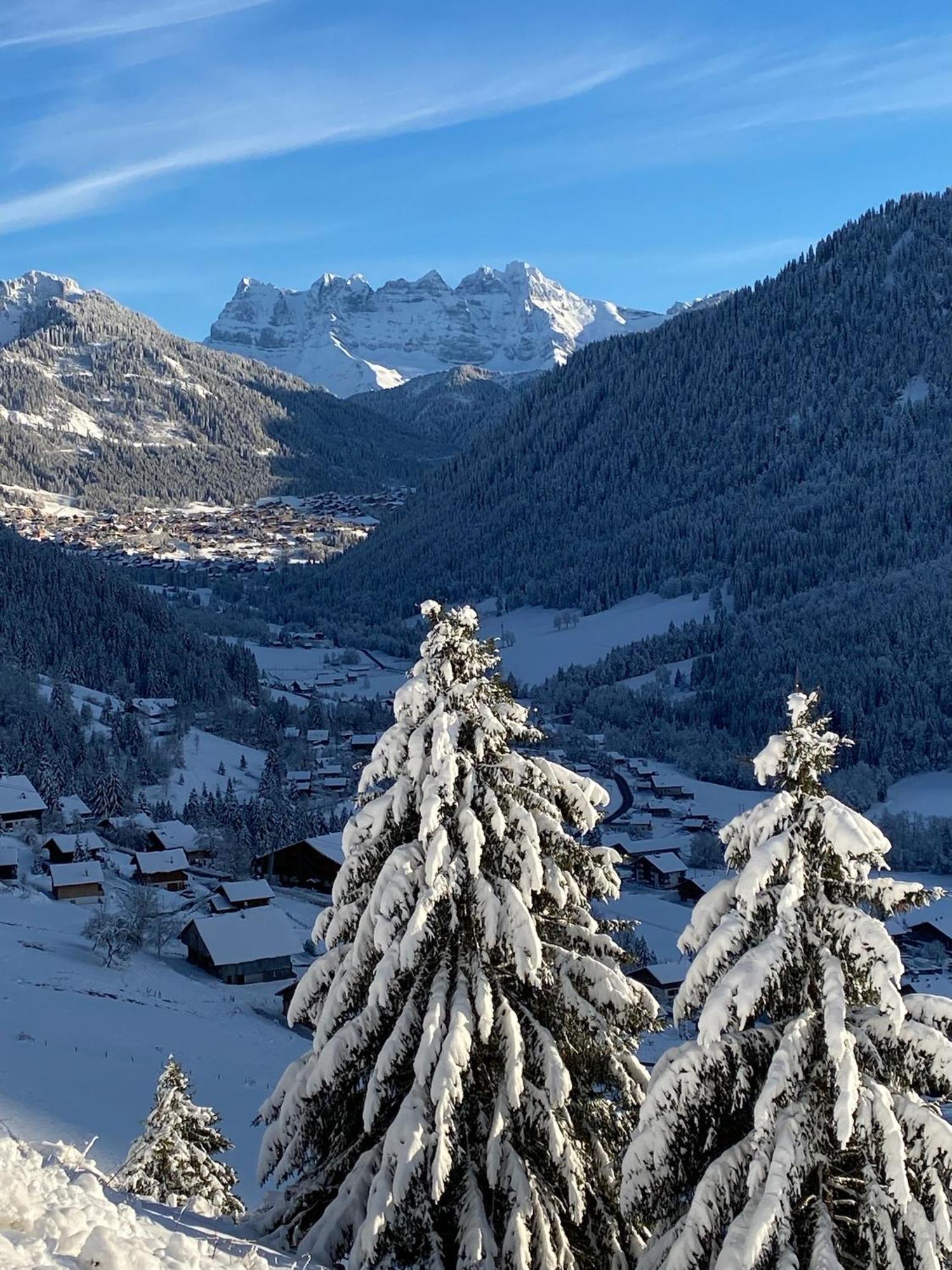Charming, Cosy Chalet Nestled In A Breathtaking Surrounding With Spectacular, Stunning Mountain Views Abondance Zewnętrze zdjęcie